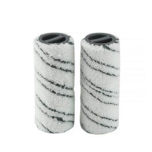 Karcher FC Floor Cleaner Microfiber Stone Replacement Roller - 2-Pack, Black